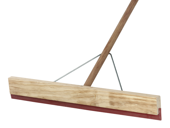 600mm Wooden Back Squeegee - Handled